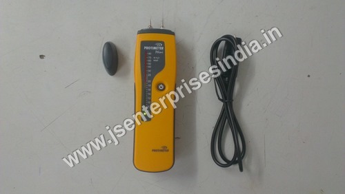 Wood Moisture Meter - 180x28x49mm | Durable Design, Simple One-Button Operation, Color-Coded LED Readings, Deep Wall Probes Compatible