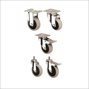 सिंगल बॉल बेयरिंग व्हील के साथ लाइट ड्यूटी कैस्टर व्हील्स का आकार: 25/38/50/75 मिमी