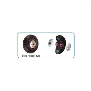 Solid Rubber Castor Wheels Wheel Size: 25/38/50/75 Mm
