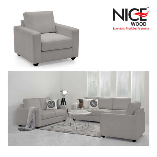 L Fabric Sofa Set 6 Seater