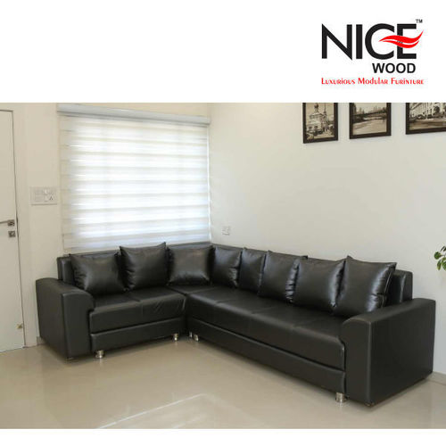 B-Leather Sofa Set