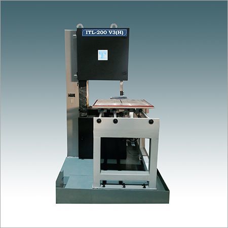 Vertical Band Saw Machine - Metal Cutting , Automatic Electric Operation, Uniform Cutting Capability, ITL Standard Color, Ideal for Carpentry and Metalworking