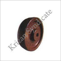 Fibre Wheels - Cast Iron, 100 mm Diameter x 25 mm Width x 16 mm Bore | Durable, Heavy Duty, Smooth Operation, Corrosion Resistant, Low Maintenance
