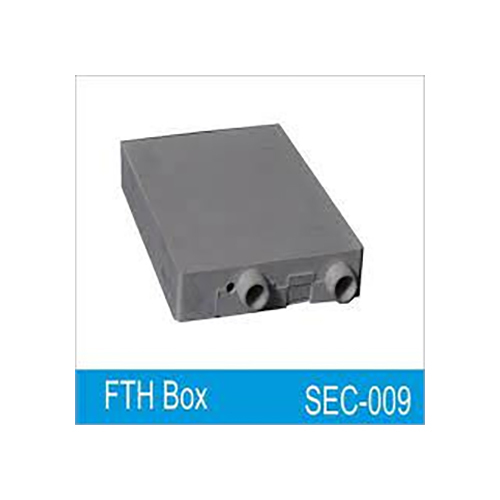 FTH Box - Durable Plastic, Standard Dimensions per Module, - Indoor Fiber Termination Housing with Wall-Mounted Compact Design and Lightweight Structure