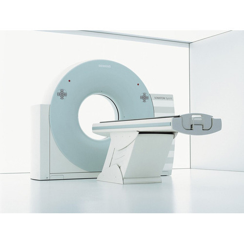 Refurbished CT Scanner - 64 Slice, Siemens Machine, White, Electric Power 10-100W, 220V, 0.37s Rotation Time | Low Maintenance, Convenient to Use