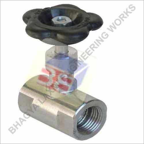 Industrial Needle Valves - Stainless Steel, 1/8-1' Size | Ideal for Liquid and Gas Flow Control, Medium Pressure Use, Galvanized Finish