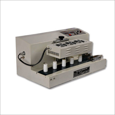 Continuous Induction Sealing Machine - 1500W, 1150x480x400cm | Electric Automation, Sealing Diameter 20-130mm, Weight 38kg, New Gray Finish