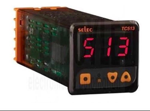 सेलेक्ट पीआईडी कंट्रोलर TC513AX - 48x48mm पैनल माउंट, यूनिवर्सल इनपुट थर्मोकपल/RTD, पीआईडी कंट्रोल, रिले/SSR आउटपुट, एलईडी डिस्प्ले
