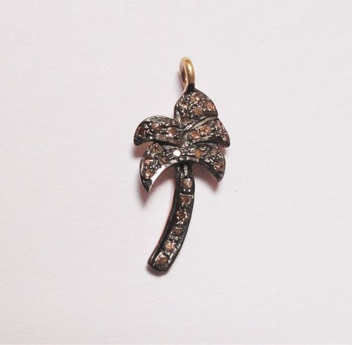 Diamond Tree Charms Pendant