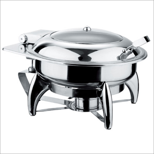 Round Chafer With Fuel Stand