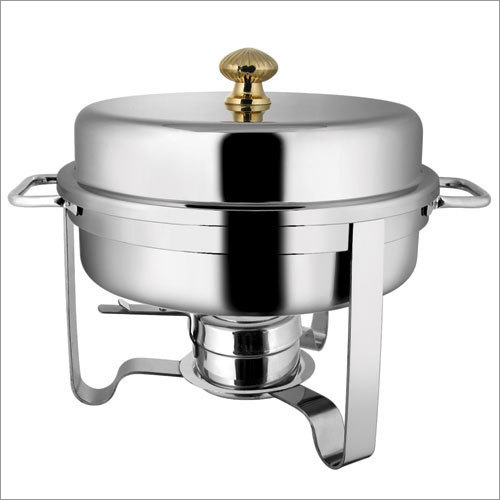 Round Lift Top Chafing Dish