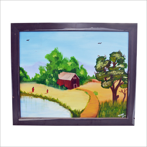 लैंडस्केप कैनवस पेंटिंग