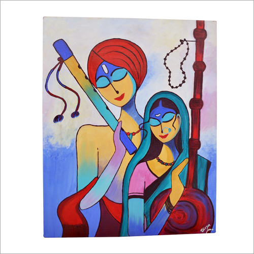 Krishna Meera Paintings