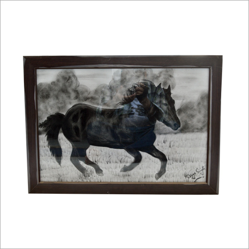 Traditional Charcoal Painting
