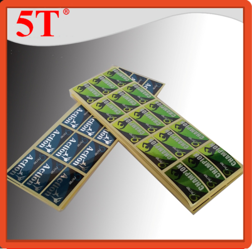 उच्च गुणवत्ता वाले परफ्यूम के लिए धात्विक सेल्फ एडहेसिव लेबल