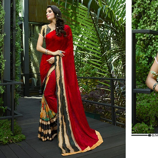 Georgette Ethnic Sarees
