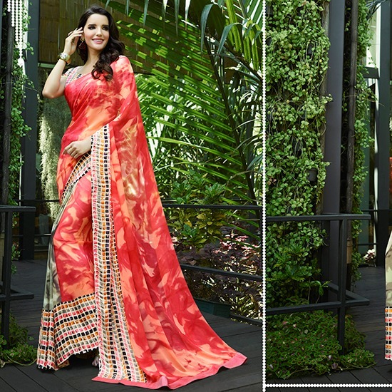 Georgette Ethnic Sarees