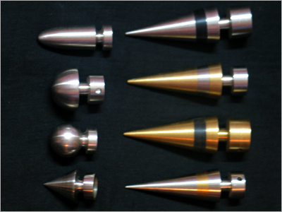 स्टेनलेस स्टील पोल्स एंड फिनियल्स