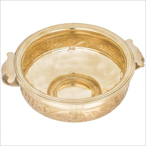 Golden 7.5cm Brass Urli