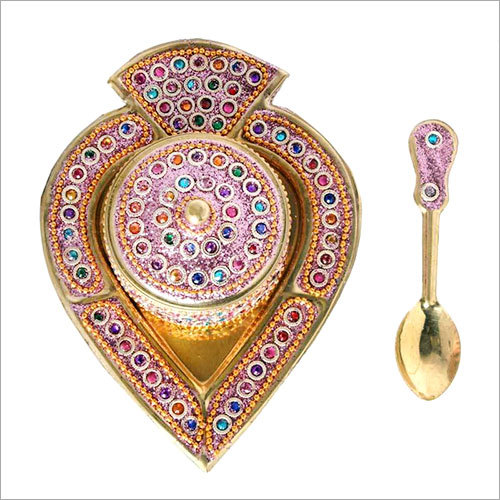 Swayambhu Supari Set - Brass Metal, 76.2 X 304.8 X 254 Mm | Multi-color, Easy To Clean, Highly Polished For Long-lasting Shine