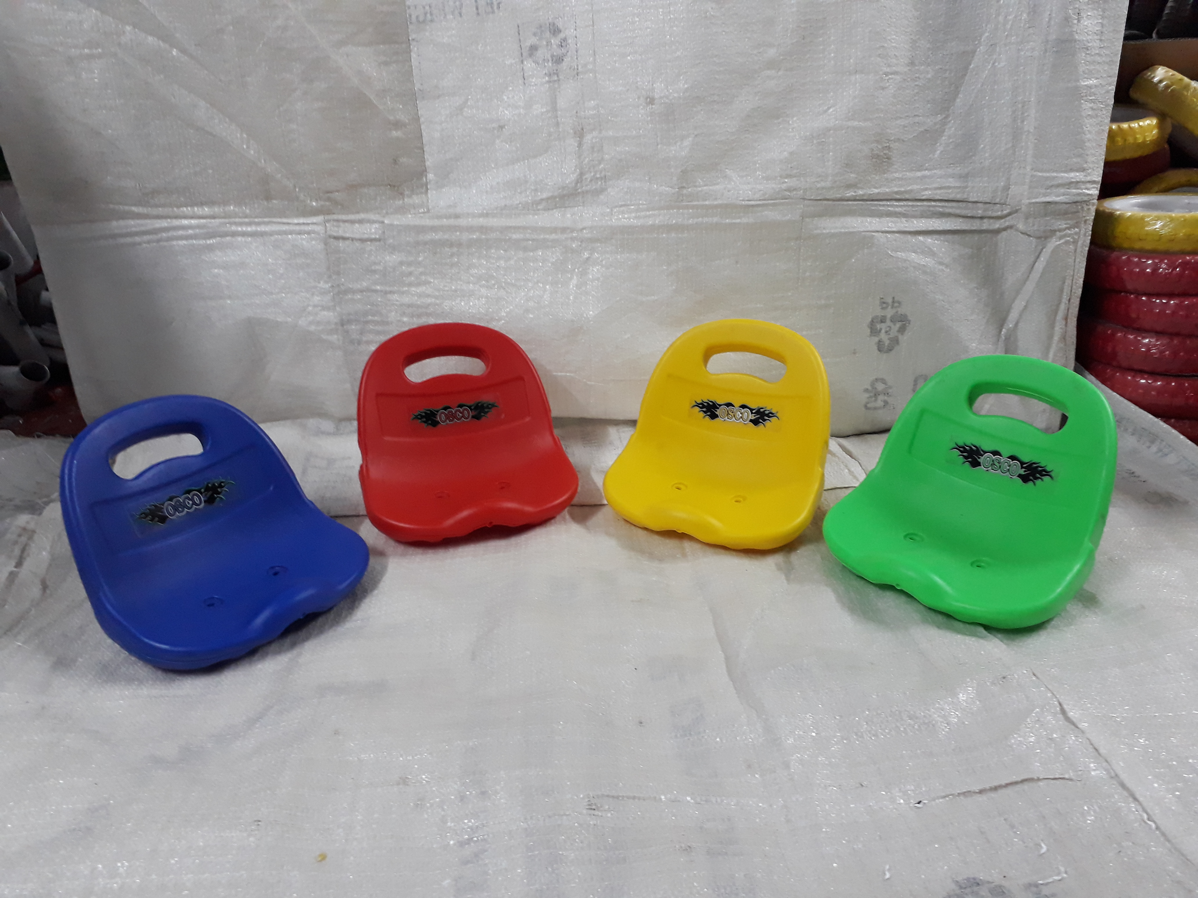 Zapak Baby Tricycle Seat - Reinforced Plastic, Suitable For Kids | Features No Gears, Non-foldable Design For Durability And Stability