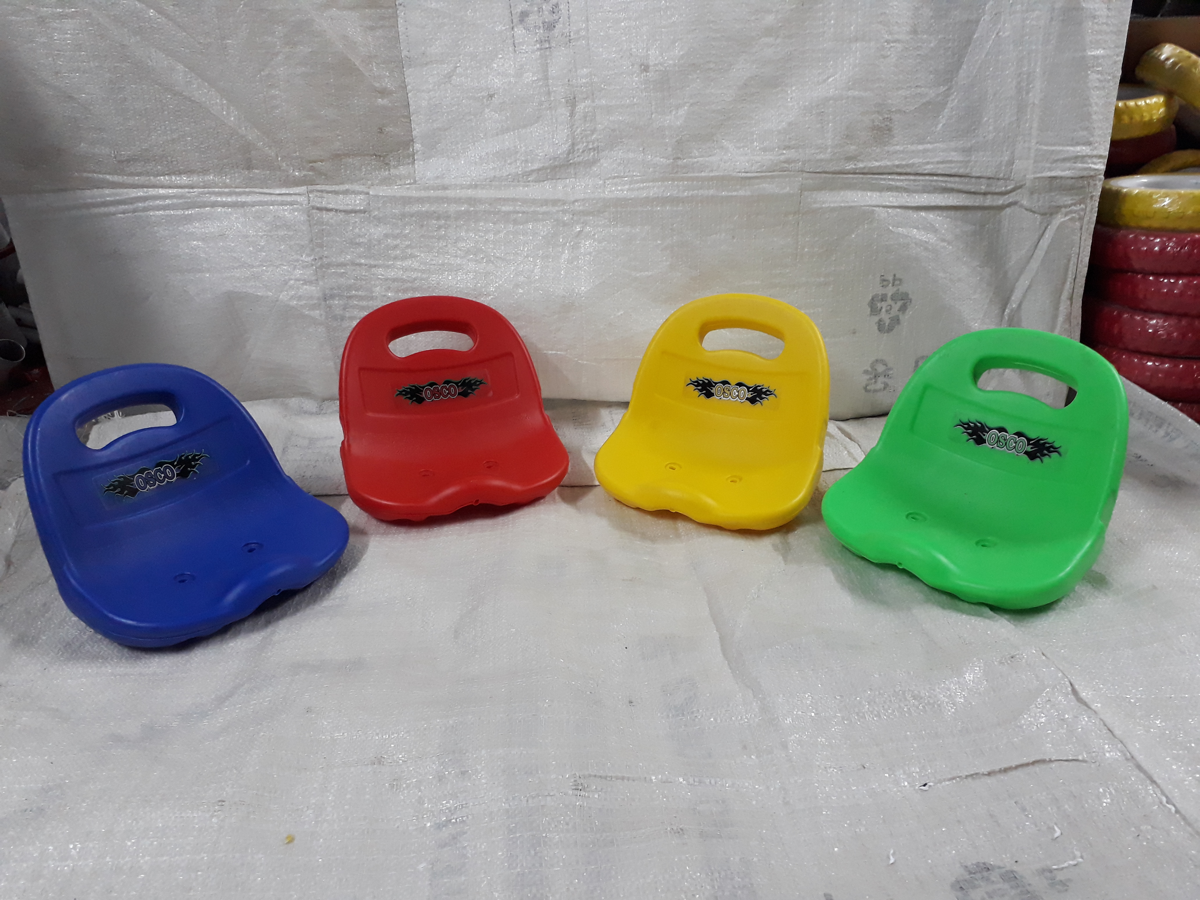 Zapak Baby Tricycle Seat - Reinforced Plastic, Suitable For Kids | Features No Gears, Non-foldable Design For Durability And Stability