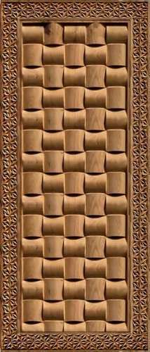 3डी लकड़ी की नक्काशी दरवाजे की त्वचा प्रिंट