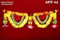 Artificial Flower Toran - High Quality Material, Lightweight Design | Elegant Yellow Decor for Indoor & Outdoor Occasions