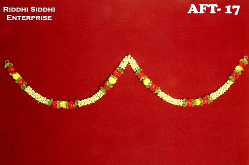 White Orange Flower Toran Application: For Decoration