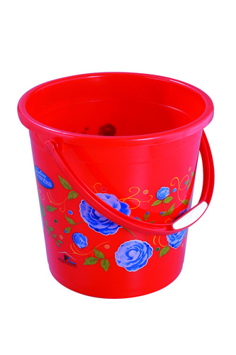 1107 Sh प्लास्टिक की बाल्टी की लंबाई: 20 इंच (इंच)