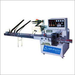 Automatic Pillow Packing Machine - Stainless Steel, 1500x1000x1500mm | 100-150 Pouches/Min Production Capacity, User-Friendly Interface, Power-Efficient Performance