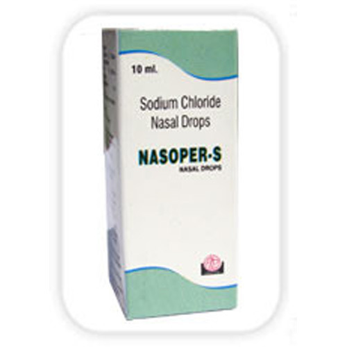 सोडियम क्लोराइड नाक के ड्रॉप्स