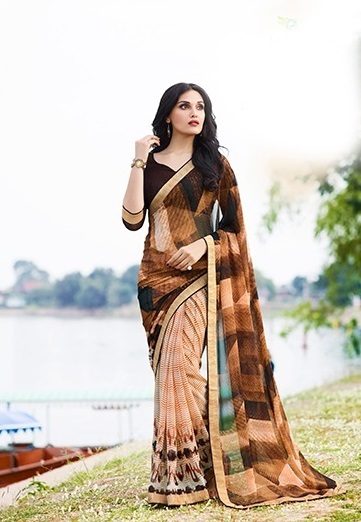 Georgette Casual Sarees