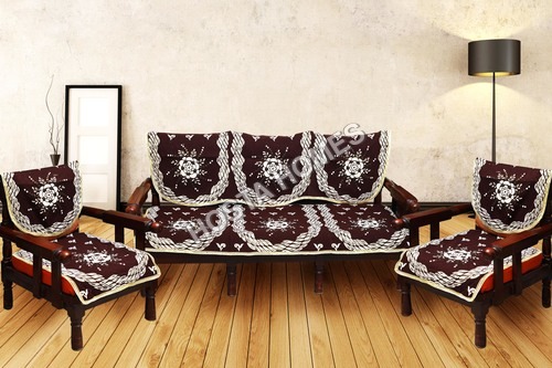 100% पॉलिएस्टर डिज़ाइनर वेलवेट सोफा कवर