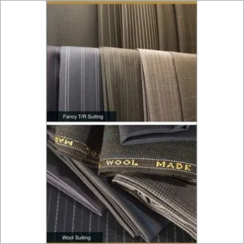 Light In Weight Wool Suiting Fabric