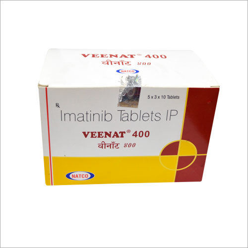 Imatinib Tablets IP - 100 & 400 mg Strength | Chemotherapy Drug for Tumor Treatment, Moisture-Proof Packaging, Side Effect Free