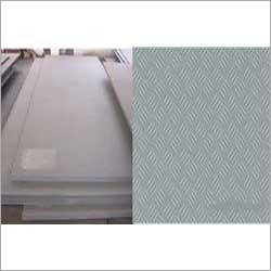 Chequered Plates - Stainless Steel, Customized Shape, Silver Color | High Strength, Lightweight, Excellent Insulation, Anti-Corrosive, Ideal for Flooring Applications