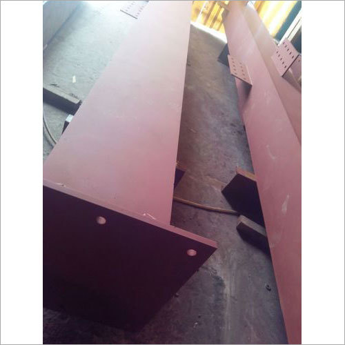 Silver Structural Steel Beam