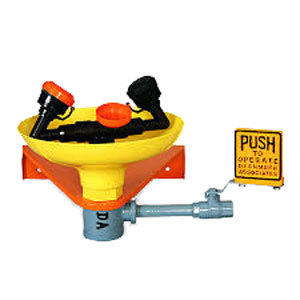 वॉल माउंटेड आई वॉश फाउंटेन