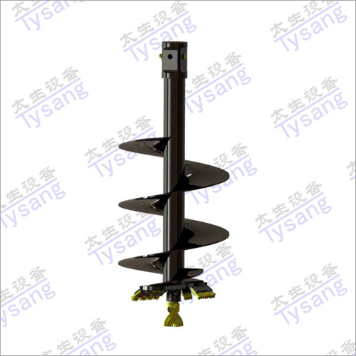 75 वर्ग हब और टंगस्टन दांतों वाले ऑगर