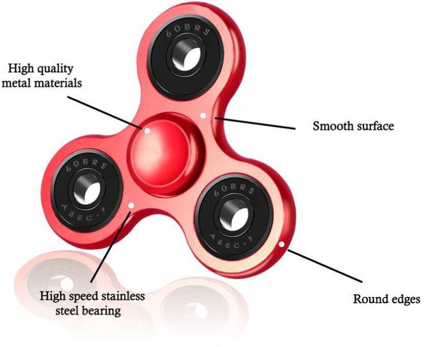 Fully Metallic Fidget Spinner