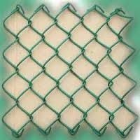 PVC Coated Wire Netting - Galvanized Metal, Various Sizes Available, Green Color | Corrosion & Rust Resistance, Suitable for Industrial Use