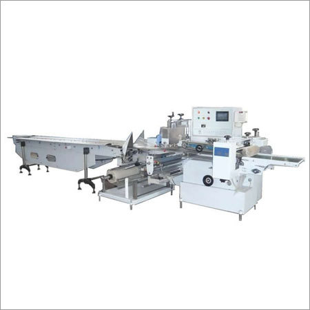 बॉटम फिल्म के साथ मीट पैकिंग मशीन