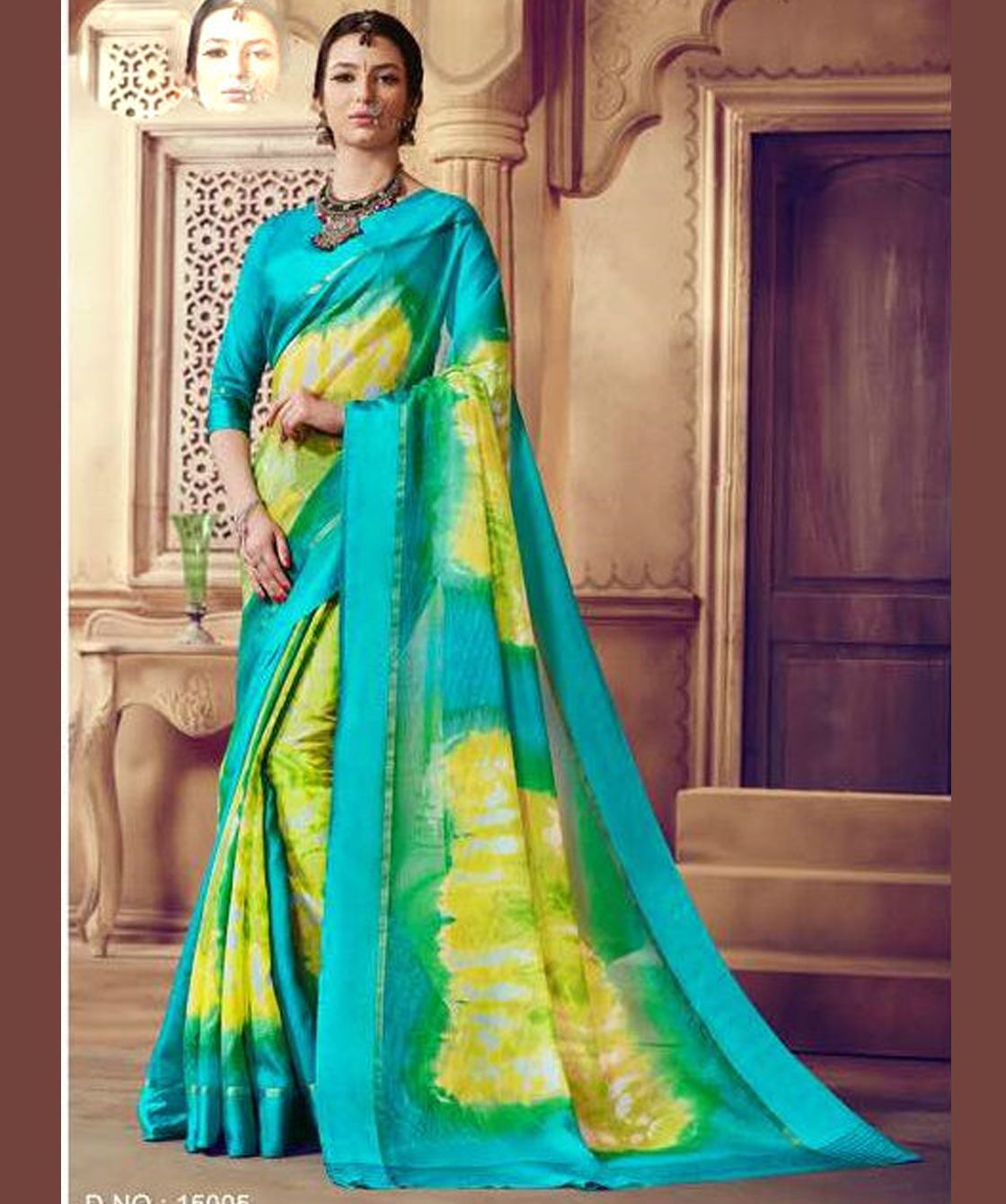 Embroidered Cotton Silk Traditional Saree