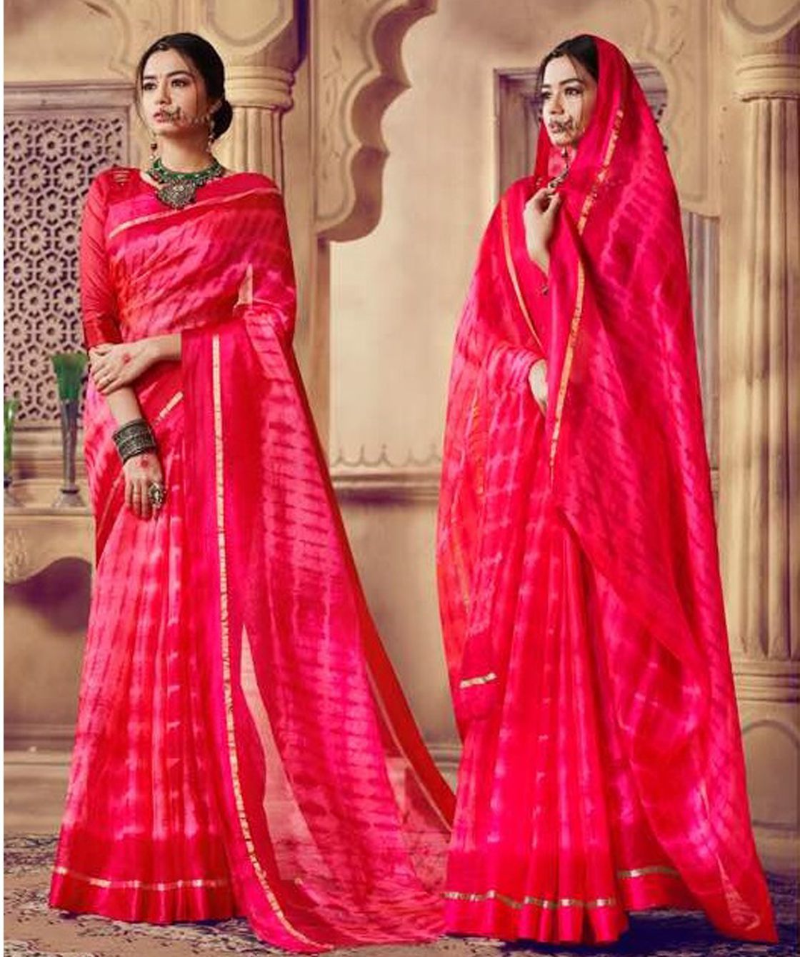 Embroidered Cotton Silk Traditional Saree