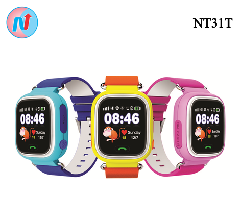 Gps Watch Touch Screen Color Of Band: Orange And Yellow