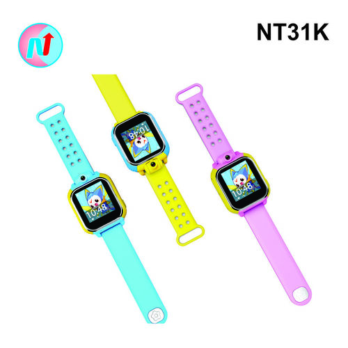 GPS Camera Watch - 48 Grams, Color Display | Live Location, 2MP Camera, SOS Emergency Call, Multi-Language Support, Geo-Fencing, Activity Tracking, Low Battery Alert