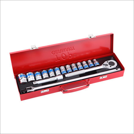 Cr-V 17 Pcs  Socket Set