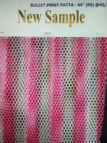 धोने योग्य बुलेट डाईड फैब्रिक्स