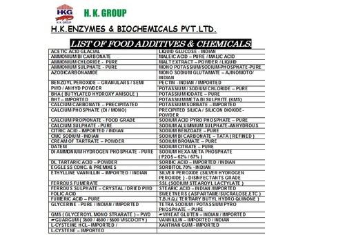 Bha (Butylated Hydroxy Anisole)